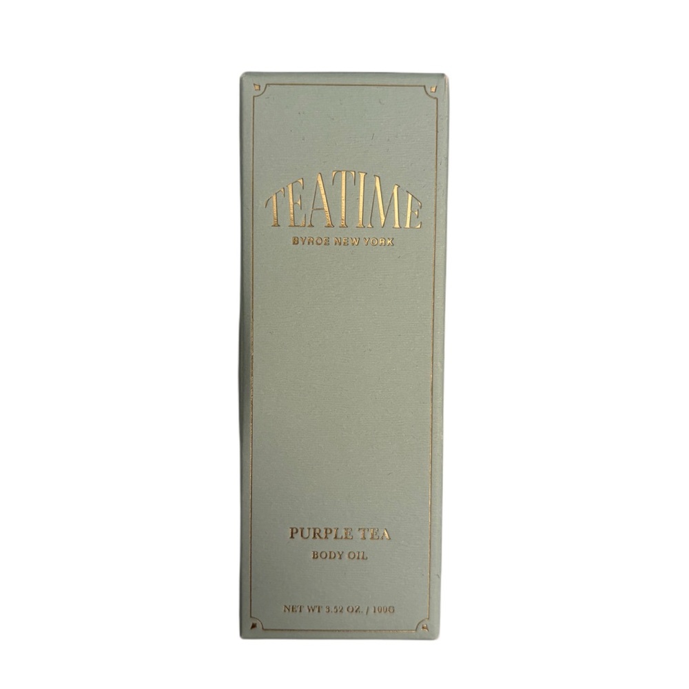 BRAND NEW IN BOX! Teatime Purple Tea Body Oil